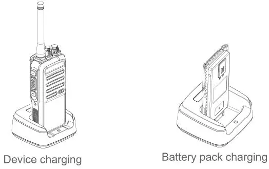 GoCom GD100 Digital Radio - Charging Function