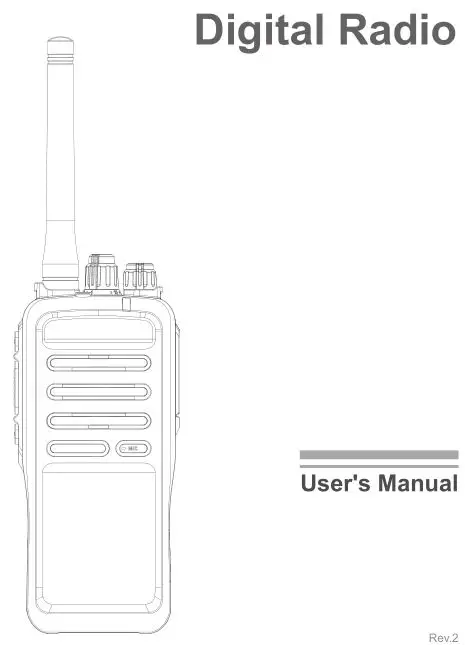 GoCom GD100 Digital Radio User Manual