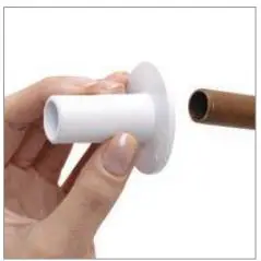 AQUALISA VSQ.A2.BV.DVFW.20 Visage Digital Concealed with Adjustable Height or Fixed Head Installation Guide - Ensure the pipe is clean and free of dust