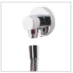 AQUALISA VSQ.A2.BV.DVFW.20 Visage Digital Concealed with Adjustable Height or Fixed Head Installation Guide - Ensuring the hose washer is in the correct Position