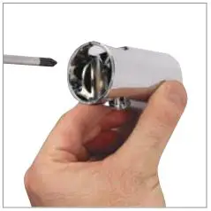 AQUALISA VSQ.A2.BV.DVFW.20 Visage Digital Concealed with Adjustable Height or Fixed Head Installation Guide - Secure the top rail bracket into position