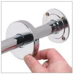 AQUALISA VSQ.A2.BV.DVFW.20 Visage Digital Concealed with Adjustable Height or Fixed Head Installation Guide - Slide the cover plate into position flush