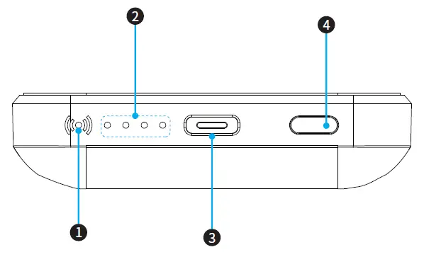 Shenzhen U Angel Technology UD50SW 20W Fast Charger Magnetic Wireless Power Bank FIG 1