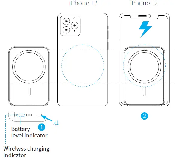 Shenzhen U Angel Technology UD50SW 20W Fast Charger Magnetic Wireless Power Bank FIG 3