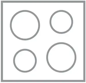 AEG IKB84431XB Induction hob cm. 77