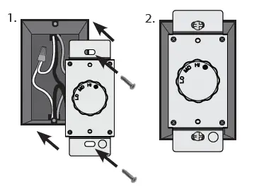Installing the Wall Control
