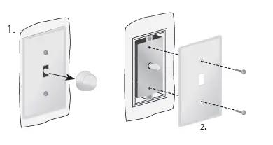 Installing the Wall Plate