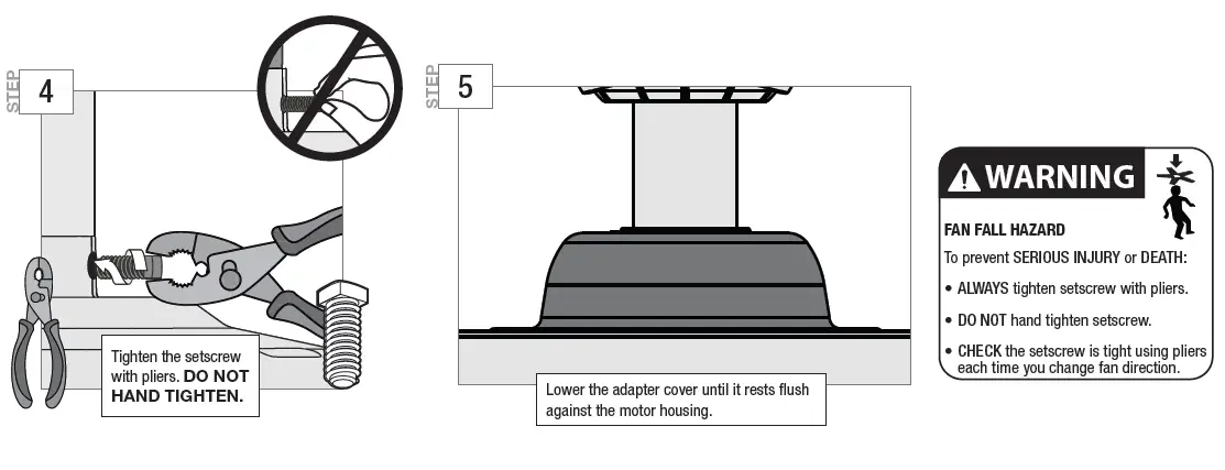 Installing the Downrod