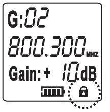 Enping Lane Electronic Technology LR 874DR Professional Wireless Microphone System - Frequency 3