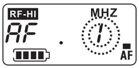 Enping Lane Electronic Technology LR 874DR Professional Wireless Microphone System - Gain seting