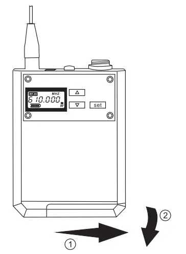 Enping Lane Electronic Technology LR 874DR Professional Wireless Microphone System - fUNCTION 1