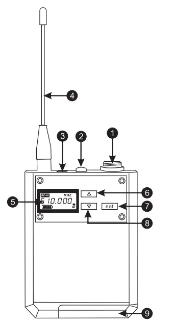 Enping Lane Electronic Technology LR 874DR Professional Wireless Microphone System - fig 1