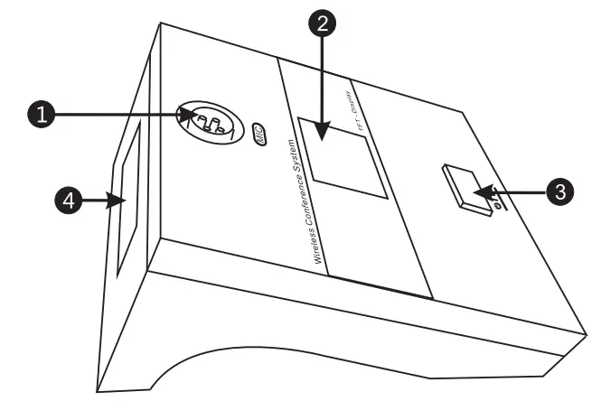 Enping Lane Electronic Technology LR 874DR Professional Wireless Microphone System - fig