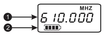 Enping Lane Electronic Technology LR 874DR Professional Wireless Microphone System - lcd Display