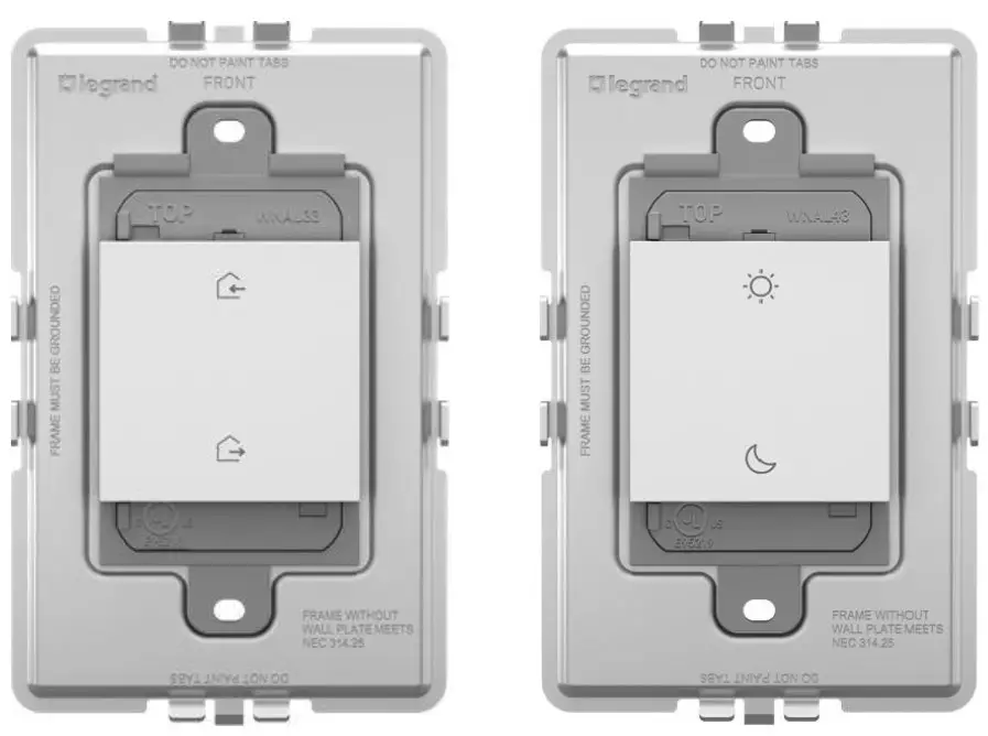 legrand WNAL3343 Wireless Smart Scene Controller Switches with Netatmo