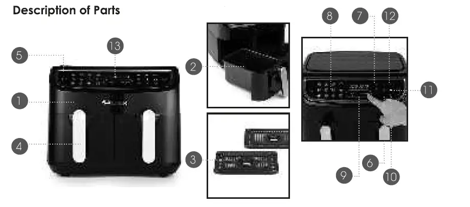 SALTER Dual Air Healthy AirFried family Medal-1