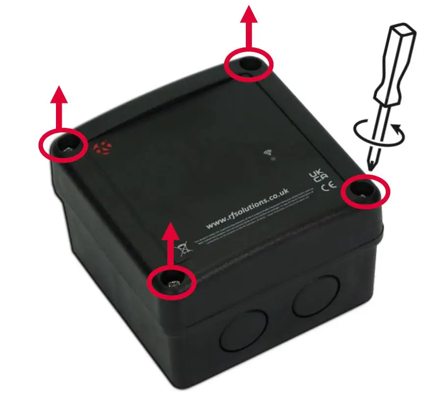 rfsolutions RIOT-SENW-PIR-8T1 Remote Control Fob fig1