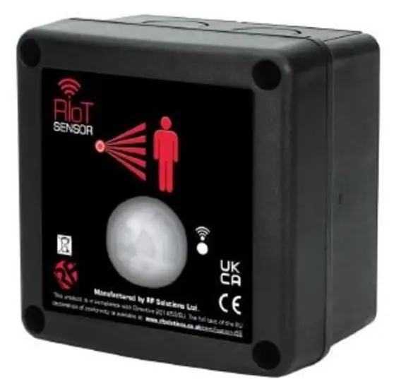 rfsolutions RIOT-SENW-PIR-8T1 Remote Control Fob image