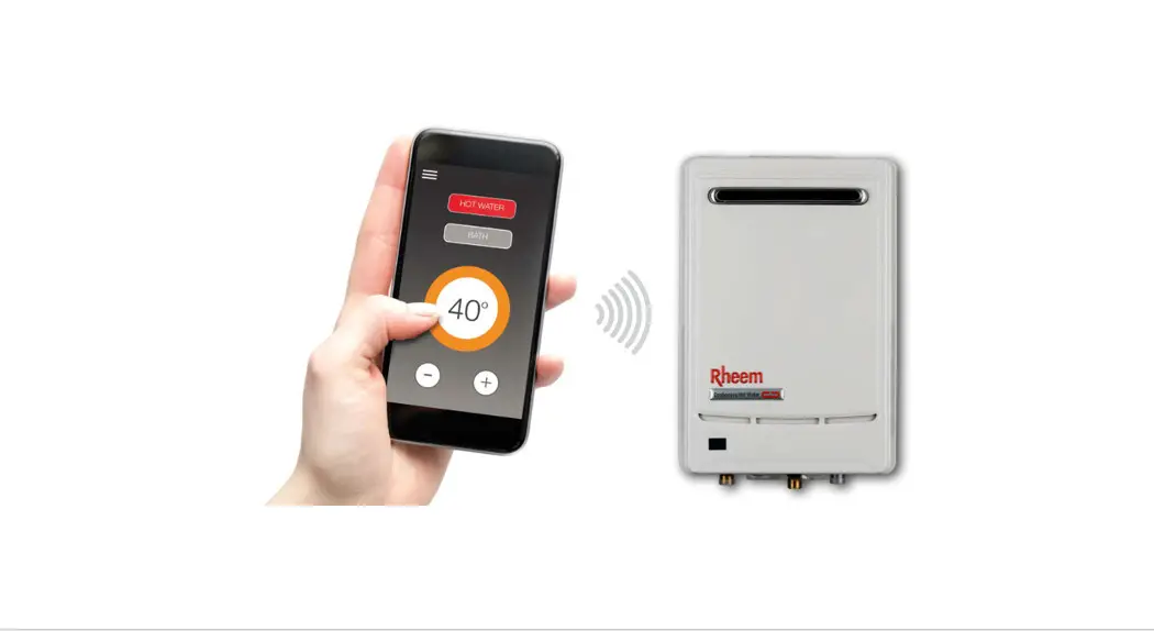 Rheem 052310 Eziset Kit Smartec Wifi Communicator Suit Continuous Flow Heaters Installation Guide