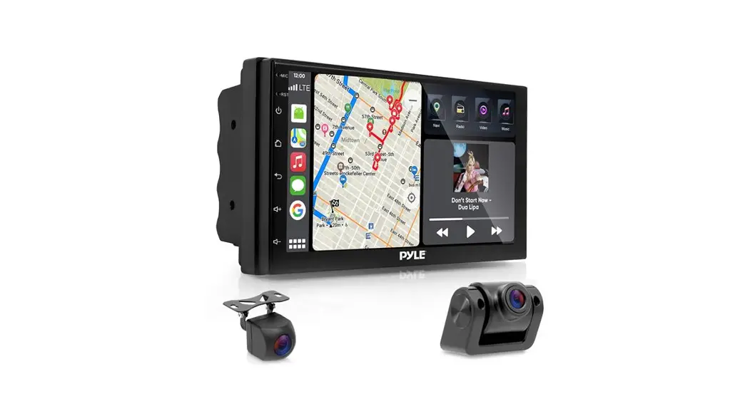 Pyle Plineq7 7-inch Double Din Car Stereo Receiver With Wireless Bt User Guide