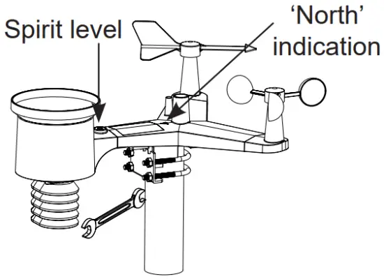 Positioning the outdoor unit