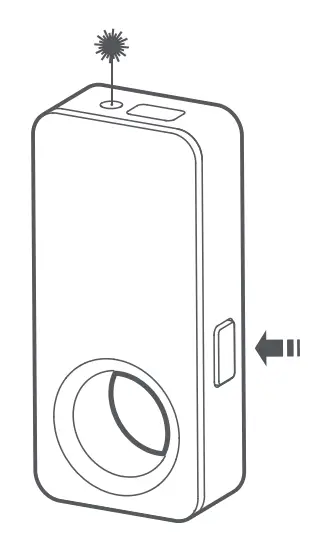 Shanghai Hoto Technology QWCJY001 HOTO Smart Laser Measure - on -off