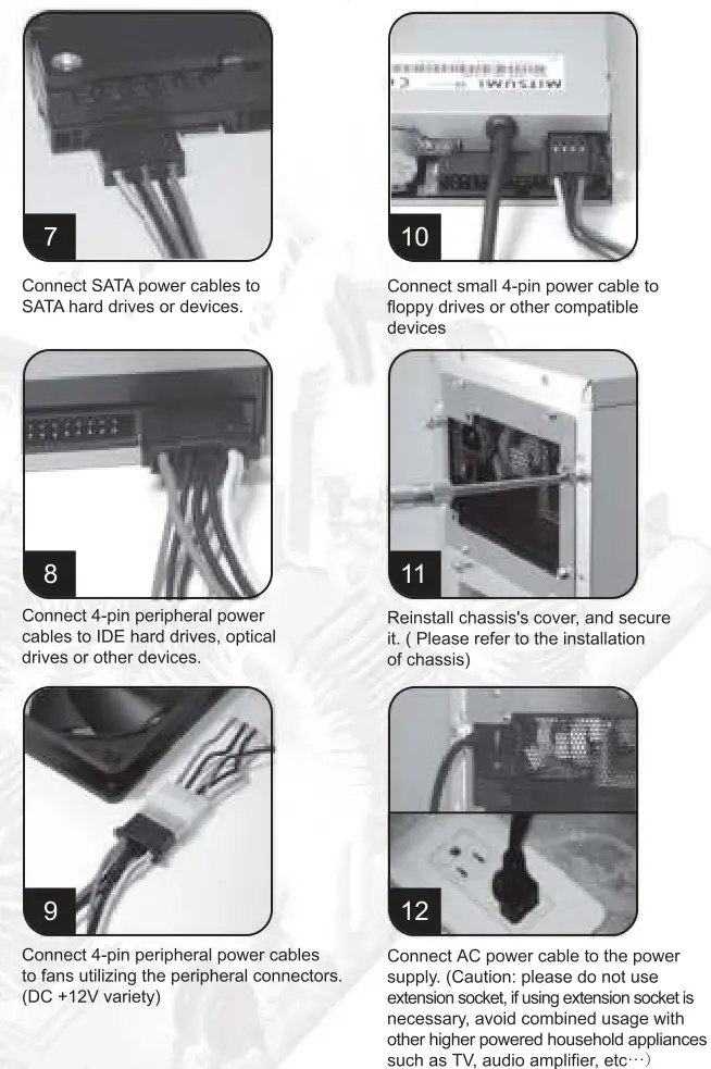 SILVER STONE Power Supply - Installation Assembly 2