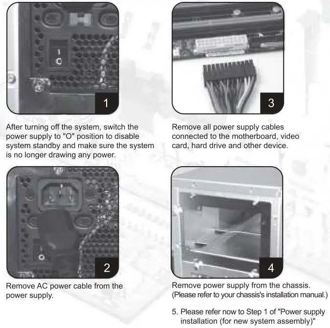 SILVER STONE Power Supply - Replacement