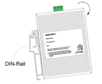 MOXA EDS-205 Series EtherDevice Switch- STEP 1