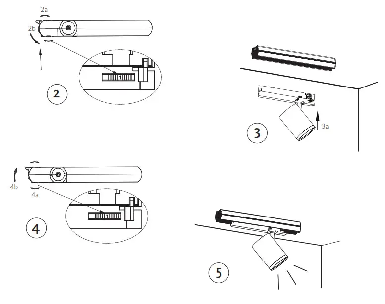 AURA LIGHT B6831A0B1 Ribes Ceiling Light- Installation Steps