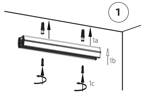 AURA LIGHT B6831A0B1 Ribes Ceiling Light
