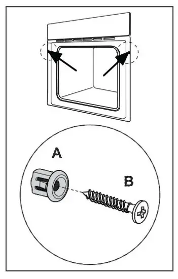 BLAUPUNKT 5B20N0290IN Built-in Integrated Oven Instructions - CABINET