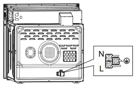 BLAUPUNKT 5B20N0290IN Built-in Integrated Oven Instructions - CONNECTION