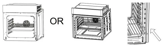BLAUPUNKT 5B20N0290IN Built-in Integrated Oven Instructions - PLACEMENT