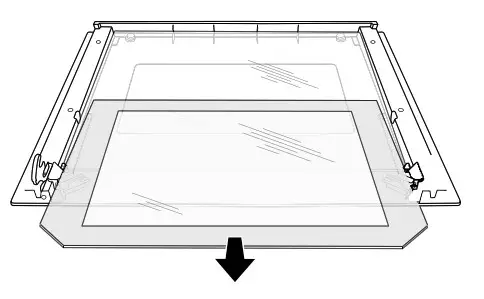 BLAUPUNKT 5B20N0290IN Built-in Integrated Oven Instructions - handle