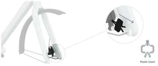 VANMOOF S3 Electric Bike - Brake disc cover