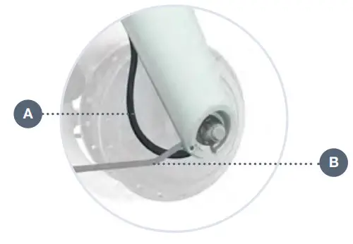 VANMOOF S3 Electric Bike - Connect the motor cable 1