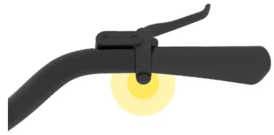 VANMOOF S3 Electric Bike - handlebar button