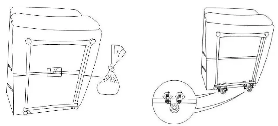KINWELL W0504D001-C489 Chennille Remote Control Power Lift Heated Massage fig 5