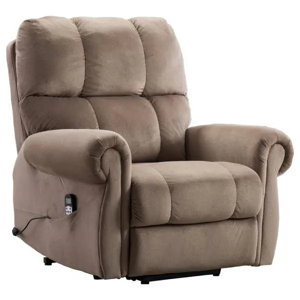 KINWELL W0504D001-C489 Chennille Remote Control Power Lift Heated Massage image