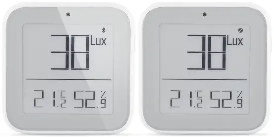 MoesHouse CR2032 Smart Brightness Thermometer