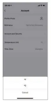 Switch Temperature Unit