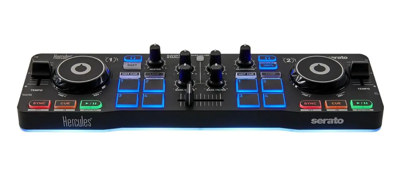 Hercules Djcontrol Starlight Dj Software Controller With Serato Dj Lite Instructions