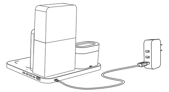 Semetor Electronics S 28 Multi Function Wireless Charger - DIRECTIONS FOR OPERATING THE WIRELESS CHARGER