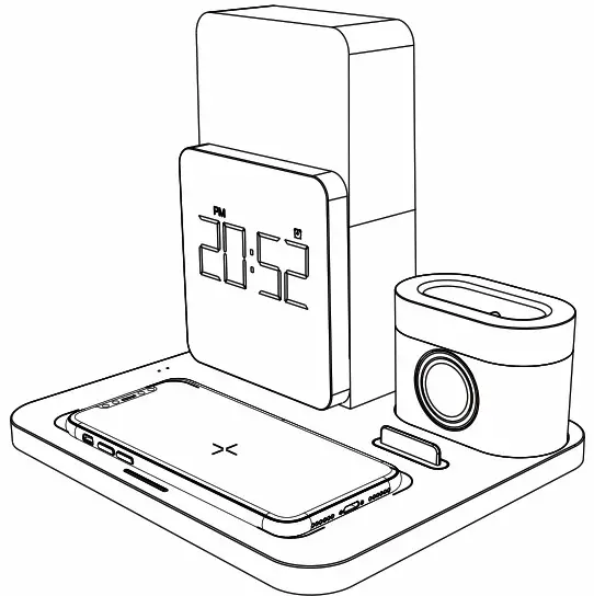 Semetor Electronics S 28 Multi Function Wireless Charger - PRODUCTS INSTRUCTIONS