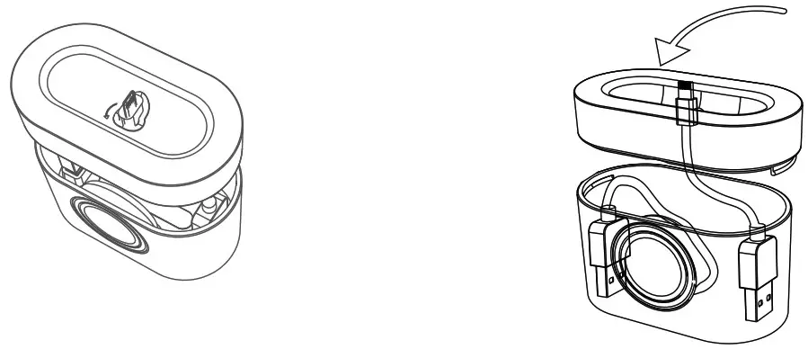 Semetor Electronics S 28 Multi Function Wireless Charger - STORAGE CHARGING CASE