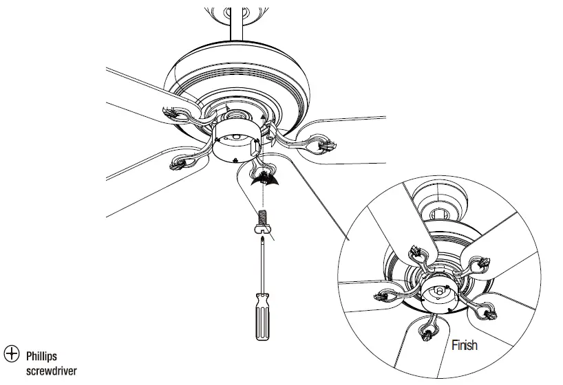 Parrot-Uncle F6296110V 52 Inch- Indoor-Chandelier-Ceiling-Fan-fig 10