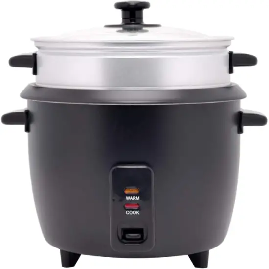 TurboTronic TT-RC2P Rice Cooker and Food Steamer