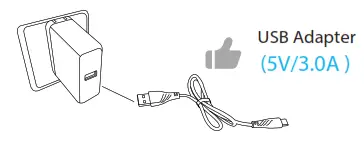 Ruko F11 Drones with Camera - USB Adapter