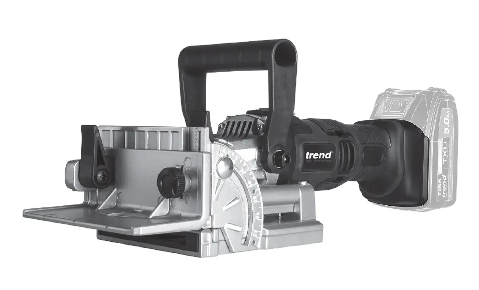 Trend T18s-bj 18v Cordless Biscuit Jointer Instruction Manual